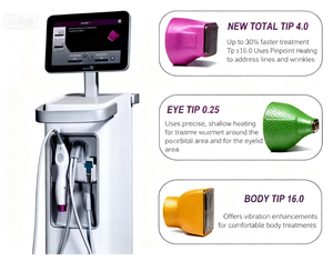 High Quality Thermal FLX Machine With 8 Languages <b>Vibration</b> Nitrogen Cooling Facial Wrinkle Removal Lifting Painless Tightening - Product Image 1