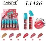 Gloss à lèvres Saniye 6 ml, liquide, vitamine E, taille standard, pour la beauté des lèvres, maquillage - Product Image 1