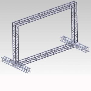 โครงสร้างโครงเวทีแบบใช้สำหรับเหตุการณ์ไฟอลูมิเนียม - Product Image 4
