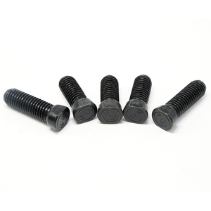 Baut <span class=keywords><strong>Plow</strong></span> 12.9 tingkat oksida hitam kekuatan tinggi baut leher persegi Countersunk datar untuk peralatan berat baut bajak - Product Image 3