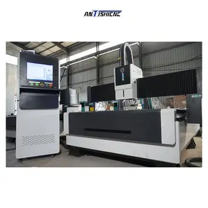 Antishicnc 3015 1000W Metaal Cnc Vezel Snijmachine Lasersnijmachines Voor Staal Metalen Laser En Plasma Geïntegreerde Machine