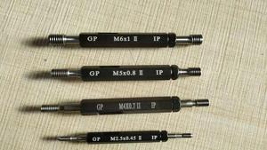 JIS Chủ Đề Đo GP IP <span class=keywords><strong>II</strong></span> Vòng Và Cắm Đo M2-M10 Có Trong Kho - Product Image 2