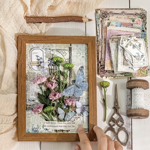 100 feuilles par paquet, série Bureau de Poste Rétro, papier artisanal en feuilles détachées, papier décoratif vintage pour bricolage - Product Image 5