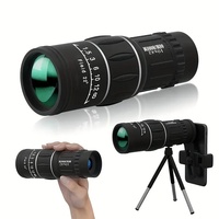 Telescopio Monocular Profesional de Alta Definición 10X42 para Exteriores, Portátil, de Alta Potencia, Suministro Directo del Fabricante