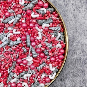 Nouveautés : Perles de Noël comestibles pour la pâtisserie, en forme de cloche, en sucre, pour décorer les gâteaux, les bonbons et les sapins de Noël - Product Image 4