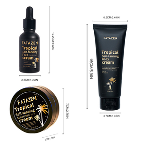 GUOCUI BIO TECH Series Productos autobronceadores para el cuidado de la piel Vegan Natural Sunless Venta al por mayor Hidratante Crema bronceadora Suero para el cuerpo - Product Image 6