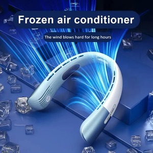 Ventilateur de cou rechargeable 4000 mAh, ventilateur rafraîchissant - Product Image 4