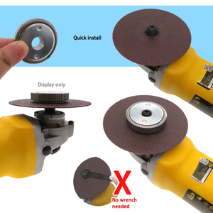 3 Style M14 Free Adjustment Device Winkels chl eifer aufsatz Press Lock Plate Schnellwechsel-Rund mutter - Product Image 6
