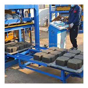 Máquina Automática para Fabricar Ladrillos de Cemento Huecos y Entrelazados QT4-25, Rentable, para Plantas de Fabricación - Product Image 6