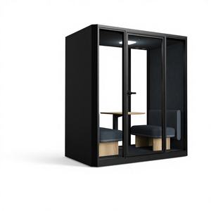 Cabina Insonorizada Moderna V4-L Personalizada <span class=keywords><strong>de</strong></span> Fábrica, Oficina Portátil con Reducción <span class=keywords><strong>de</strong></span> <span class=keywords><strong>Ruido</strong></span> para Supermercados, Apartamentos y Espacios <span class=keywords><strong>de</strong></span> Trabajo - Product Image 1