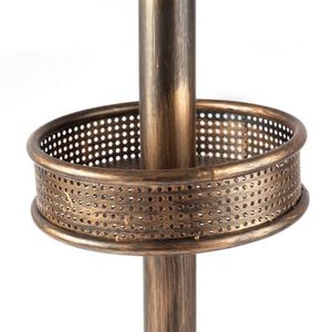 Base de Mesa de Pedestal de Acero Industrial WEKIS, Color Negro Titanio, Base de Mesa de Metal, Base de Mesa de Cocina de Metal - Product Image 3