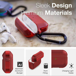 X-doria-boîtier anti-chute haute protection en aluminium + PC pour AirPods <span class=keywords><strong>Pro</strong></span> - Product Image 4