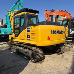 รถขุดตีนตะขาบ Komatsu PC130 มือสอง สภาพดีจากญี่ปุ่น ราคาถูก |   รถขุดโคมัตสึ PC130 ที่ใช้ในโครงการก่อสร้างถนน - Product Image 3