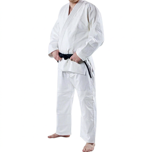 Kimono de boxe unisexe de haute qualité personnalisable en coton/fibre de bambou imprimé par transfert thermique, léger, pour arts martiaux - Product Image 1