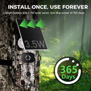 Caméras de chasse en gros, vision nocturne infrarouge sans éclat, sans fil, faune, forêt, 4G LTE, GPS, suivi, caméras de sentier de chasse - Product Image 4