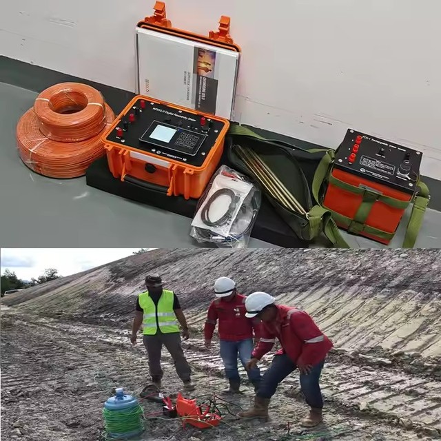 Industrial Metal Detectors Underground Mineral Digital DC Resistance Meters