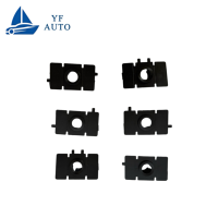 Braket Lubang Sensor Radar Bumper Depan Berkualitas Tinggi 6pcs/set untuk Leapmotor C10