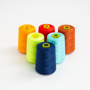 Échantillon gratuit de couleurs en stock Tex27 40s/2 Fil à coudre en polyester haute vitesse, haute ténacité, résistant à l'eau, 3000Y - Product Image 5