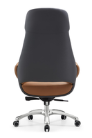 Chaise de bureau de luxe moderne, chaise de direction en cuir à dossier haut, fonction de levage, mobilier contemporain confortable et élégant