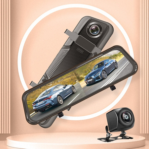 Dash <span class=keywords><strong>Cam</strong></span> a Specchio 4K con 4 Obiettivi, Registratore di Guida a 360 Gradi, ADAS, Rilevamento Punti Ciechi, Telecamera di Retromarcia, Monitoraggio Parcheggio per Auto - Product Image 4