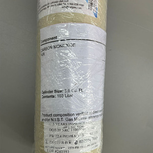ถังแก๊ส Calgaz ขนาด 103 ลิตร 100ppm CO สำหรับใช้ในอุตสาหกรรม ผลิตจากเหล็ก ความดัน 180 บาร์ - Product Image 4
