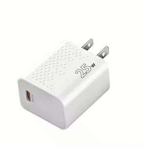 Chargeur mural PD 25W USB-C à charge rapide, adaptateur de voyage avec prise US/EU pour Huawei Xiaomi - Product Image 4