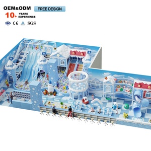 Equipo de Juegos de Nieve Personalizado con Temática de Castillo de Nieve para Interiores Comerciales de 150 a 200 Metros Cuadrados - Product Image 2