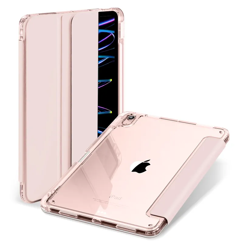 2022 nuovo arrivo Soft TPU Silicone Hybrid Full Protective attrazione magnetica Flip Back Case Tablet Cover per iPad 11 pollici