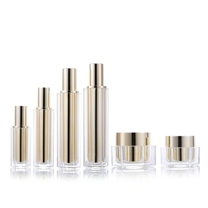 Fancy Face Cream Empty Jars Pearl White 30ml Acrylic Plastic Cream Jar with Lid