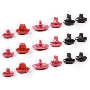 Tùy chỉnh một cách không khí kiểm soát dòng chảy chất lỏng Silicone cao su ô kiểm tra van - Product Image 3