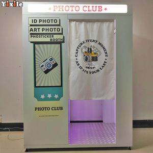 Yixile fabbrica nuovissimo Design Arcade diretto Photobooth di alta qualità Selfie Photobooth Vendingmachine Instant Photobooth - Product Image 1