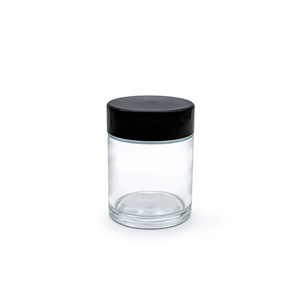 Bottiglia di Vetro Trasparente a Bocca Larga - Barattolo per Laboratorio/Conservazione/Frutta Secca - Product Image 1