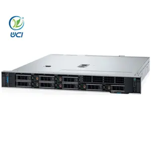 Poweredge casing Server R360 1ru 1u, casing Server Zte Silent Lion Line Gigabit waktu Qnap Pc Intel Xeon D ell Emc Rack Server baru