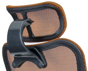 Silla de trabajo de oficina ejecutiva ergonómica moderna con función giratoria de marco de plástico para uso diario - Product Image 4