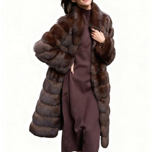 <span class=keywords><strong>Manteau</strong></span> long à col montant pour femmes Boying <span class=keywords><strong>Manteau</strong></span> écologique en faux vison tissé à triple boutonnage-<span class=keywords><strong>Manteau</strong></span> d'hiver en fausse fourrure ODM / OEM - Product Image 4