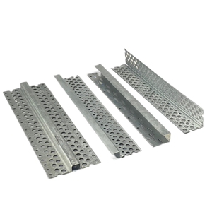 Cornière en acier galvanisé perforé moderne 25x25mm pour <span class=keywords><strong>protection</strong></span> murale de cloison sèche - Product Image 3