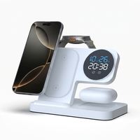 Support de charge sans fil multifonctionnel pliable 15W à charge rapide, en ABS, super économique et à prix ultra-bas