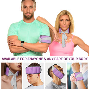 Packs chauds et froids multi-usages pour soulager la douleur, couleur personnalisée, gel de refroidissement instantané, enveloppe de thérapie SAP pour le cou et les épaules - Product Image 4