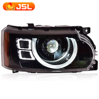 Pour Projecteur Lentille de Phare Range Rover Vogue L322 2005-2012, Phare L320 Sport, Phare LED DRL Pièces de Voiture, Lumière de Voiture