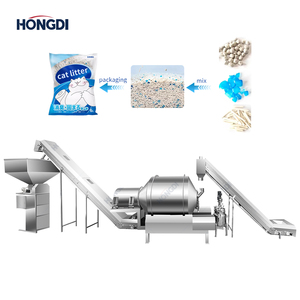 Ligne de traitement automatisée de poudres sèches pour la fabrication d'engrais et de détergents à lessive, marque HONGDI, 380V/220V - Product Image 2