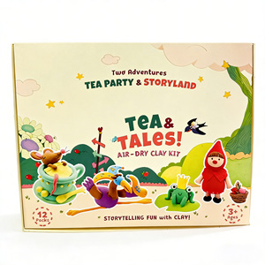 Arcilla <span class=keywords><strong>de</strong></span> Modelar Ecológica, Suave y Ultraligera, <span class=keywords><strong>de</strong></span> Secado al Aire, con 12 Colores, Herramientas y Bolsas para Manualidades <span class=keywords><strong>Infantiles</strong></span> - Product Image 3