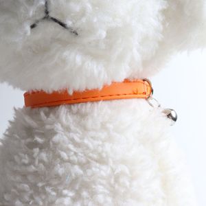 <span class=keywords><strong>Collar</strong></span> de Seguridad Elástico con Campana para Perros y Gatos, de Cuero PU Sólido Multicolor, Diseño de Dibujos Animados, Elegante, Venta al Por Mayor - Product Image 4