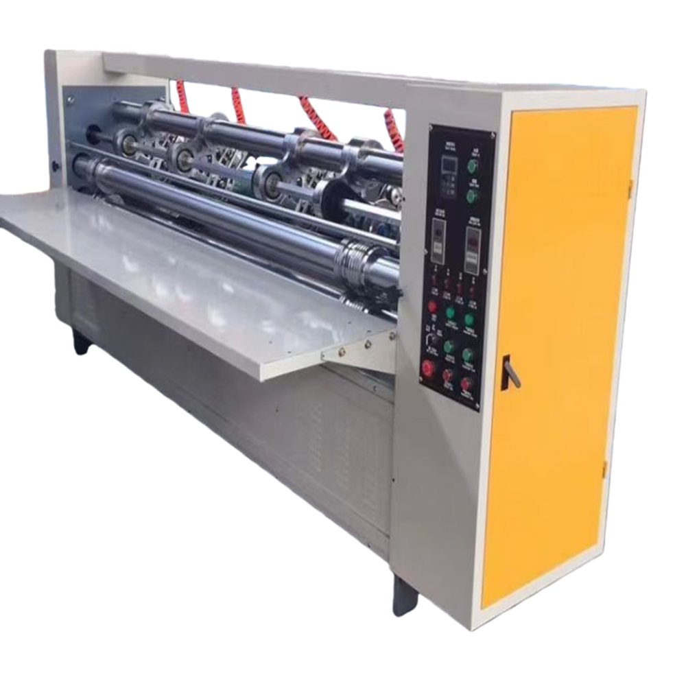 Factory Price Semi-Auto Paper Carton Slotter with Thin Cutter Blade Easy Operation