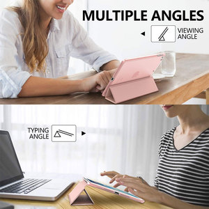 Thời trang Slim Trọng lượng nhẹ da PU thông minh <span class=keywords><strong>Shell</strong></span> đứng bìa với mờ mờ trở lại bảo vệ <span class=keywords><strong>iPad</strong></span> Mini <span class=keywords><strong>4</strong></span> 5 chống sốc - Product Image 6