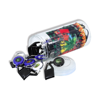 Vente en gros de porte-clés avec logo personnalisé de qualité supérieure, support de briquet en laisse à clip rétractable pour prévenir les pertes créatives avec différentes tailles