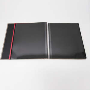 Álbum de Fotos Metálico al por Mayor y Accesorios para Manualidades, Álbum de Recortes Gris de 11x10.6 Pulgadas, 40 Páginas, Cubierta de Lino para Comercio Electrónico - Product Image 4