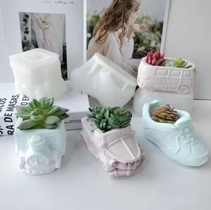 Moule en Silicone Personnalisé pour Pot de Fleur Savon <span class=keywords><strong>Bougie</strong></span> Boucle d'Oreille Chocolat Cuisson, Toutes Sortes de Logos de Sacs de Luxe Chaussures et Autres Moules - Product Image 4