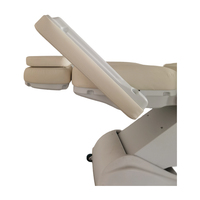 Lit de traitement électrique multifonctionnel de luxe pour soins gynécologiques et réparation du plancher pelvien, creux en U