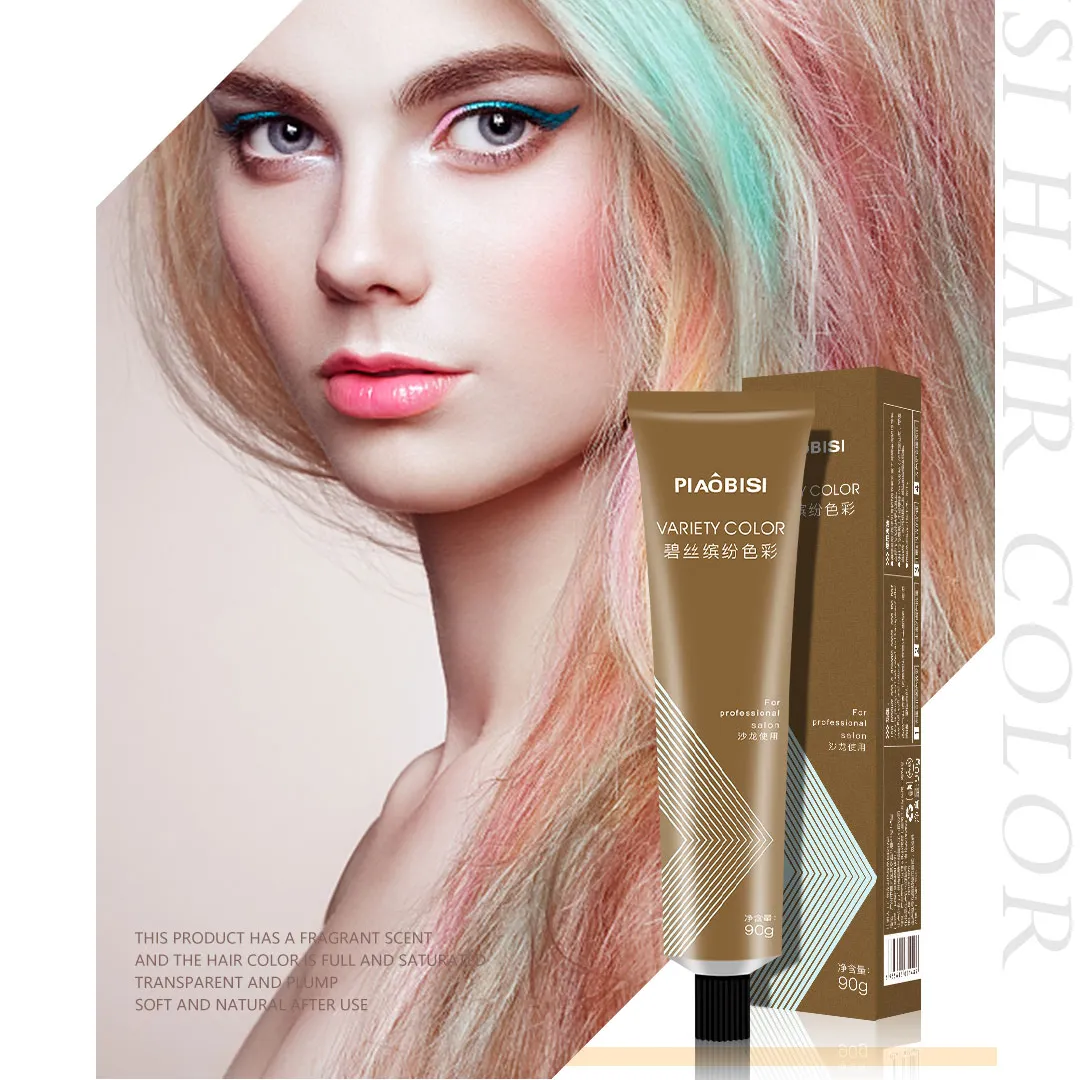 Manufacturer wholesale price Top Quality Professional Herbal permanent hair color cream with popular Hair color