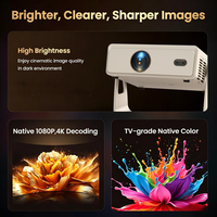 Funphenix Fabrieks Prijs Mini Android 14 Projector 5000 Lumen 720P HD LCD LED Draagbare Home Theater Buitenbioscoop